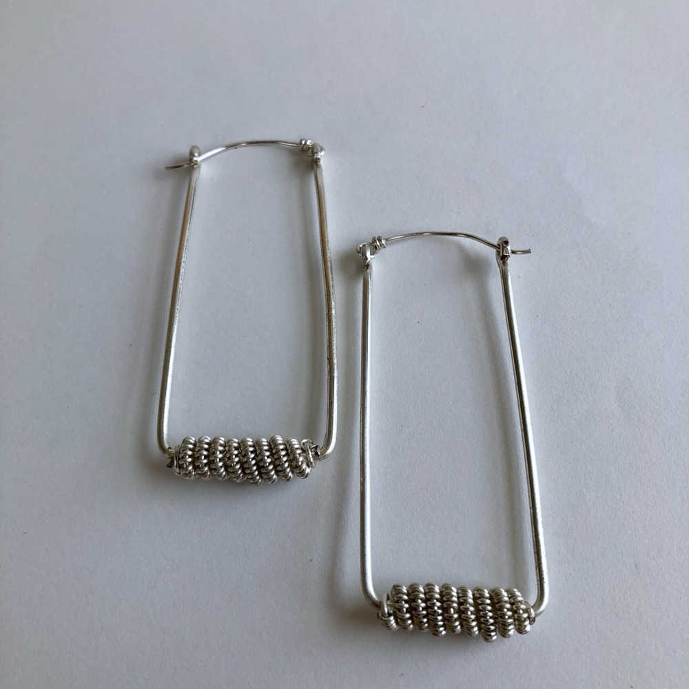 Rectangle Coil Hoops